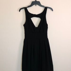 Black cocktail dress
